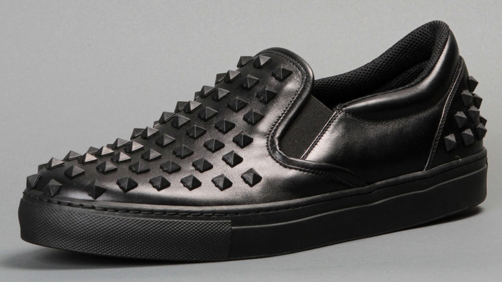 vans studded slip on