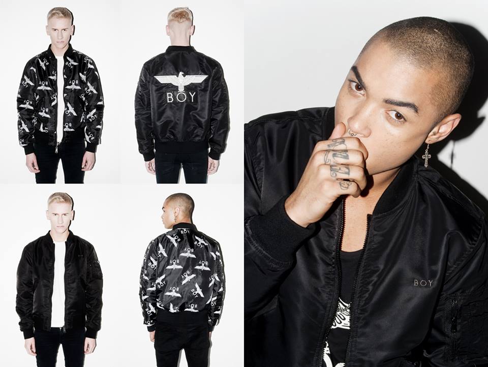 boy london reversible bomber jacket