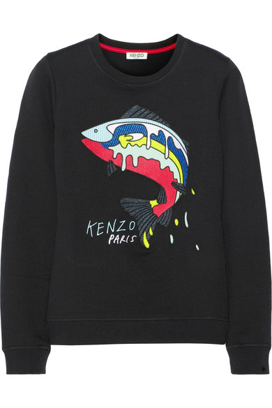 kenzo sweatshirt fish - 59% remise 