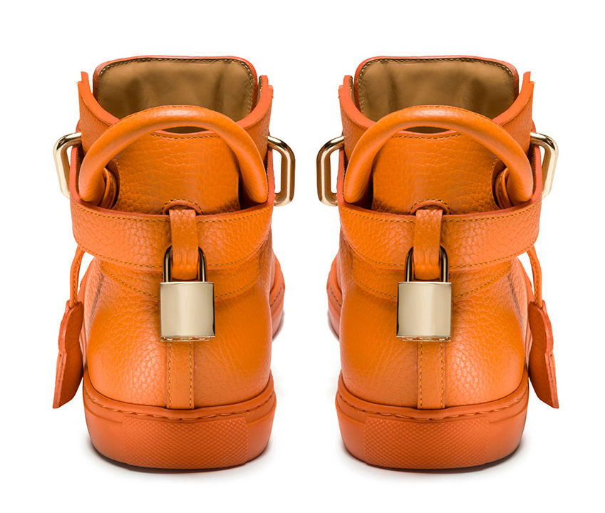 BUSCEMI SNEAKERS 100 MM ORANGE Wait Fashion