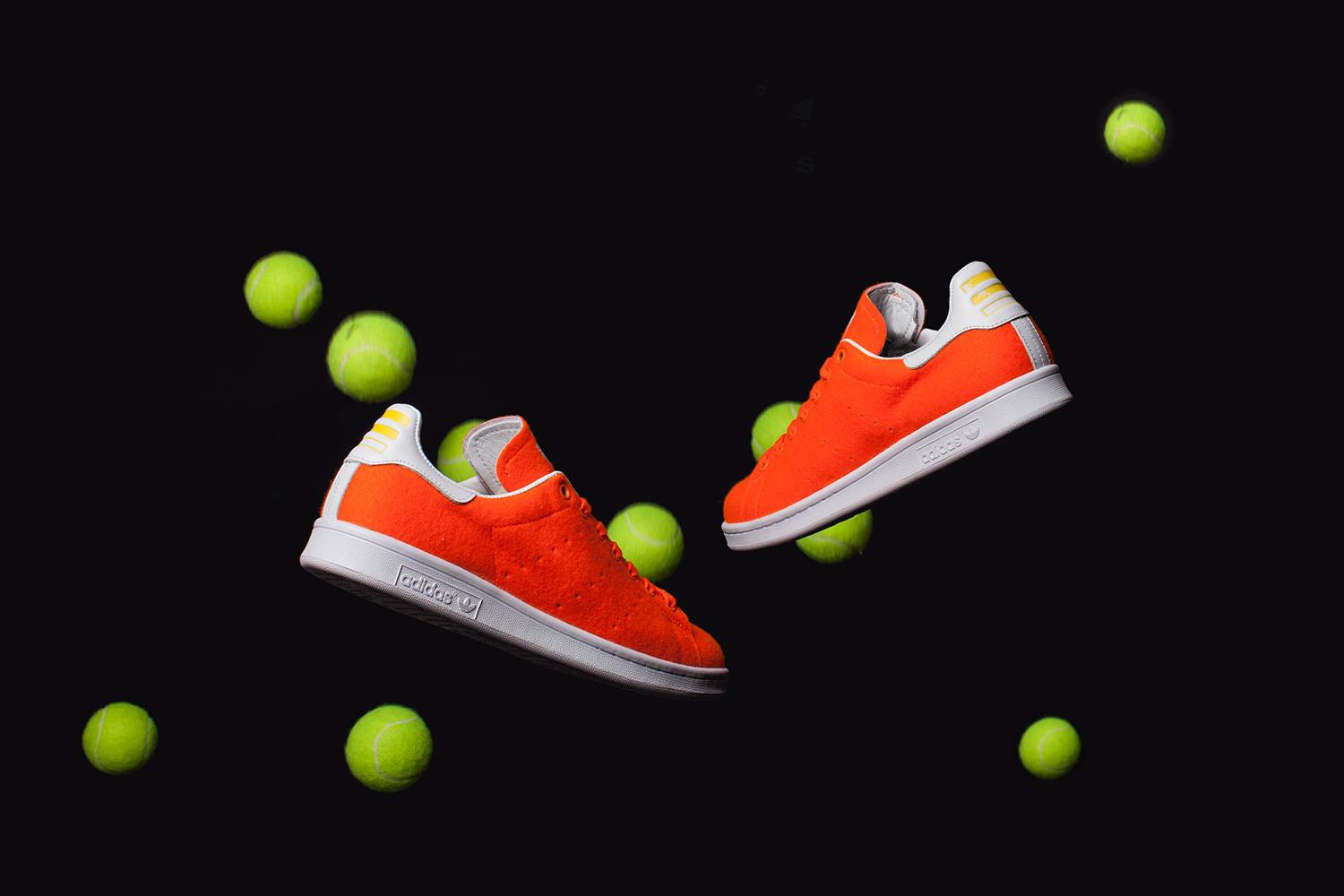 stan smith arancioni fluo