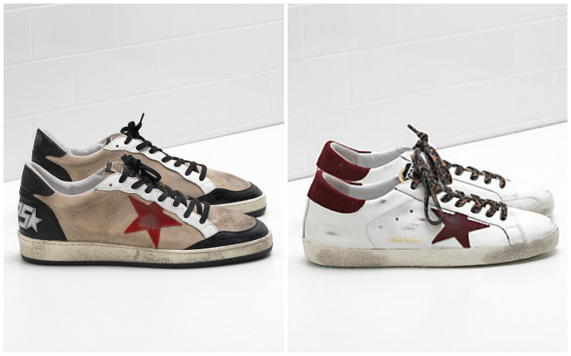 golden goose starter indossate