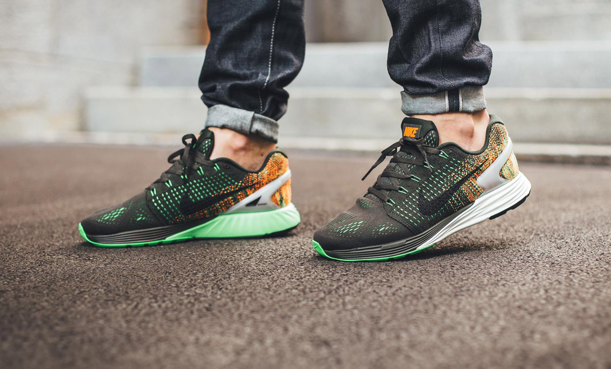 nike lunarglide green