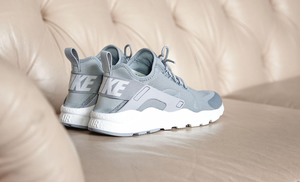 nike air huarache ultra donna argento