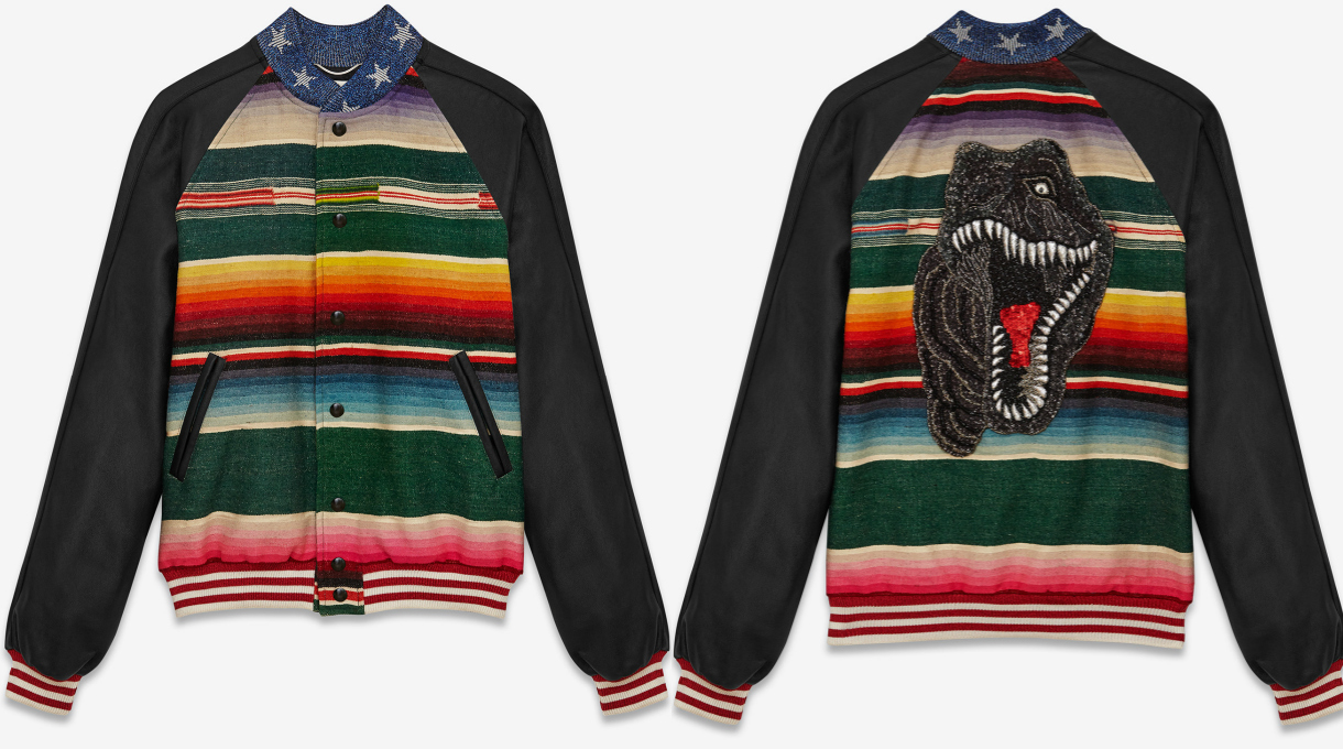 saint laurent mexican shirt