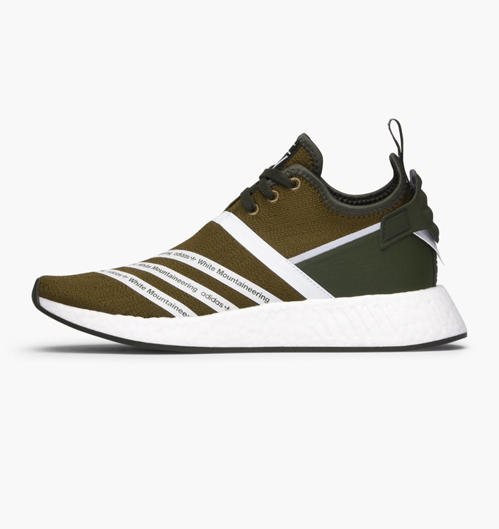 adidas white mountaineering olive green