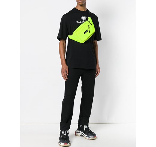 balenciaga neon fanny pack