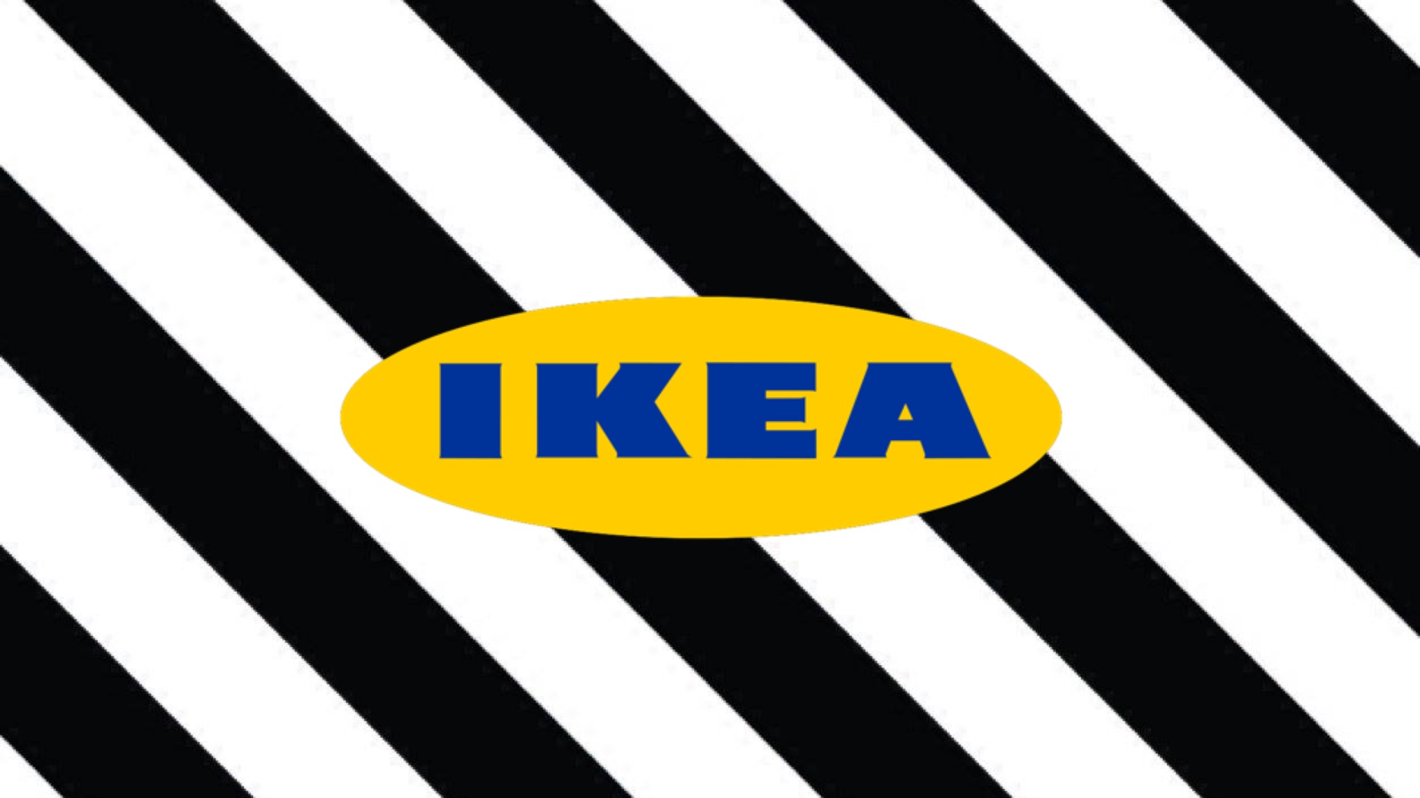 Virgil Abloh just rebranded Ikea's logo with quotation marks