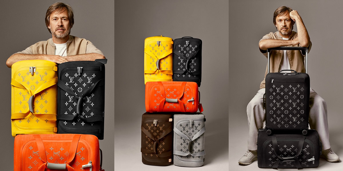 Louis Vuitton and Marc Newson launch soft luggage collection