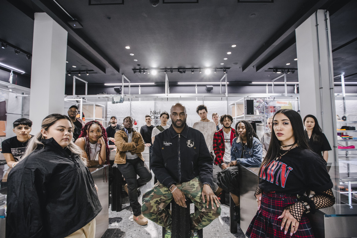 nike lab virgil abloh re-creation center