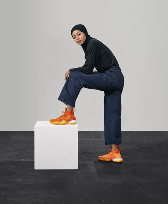 NOW IS HER TIME di Adidas x Pharrell Williams