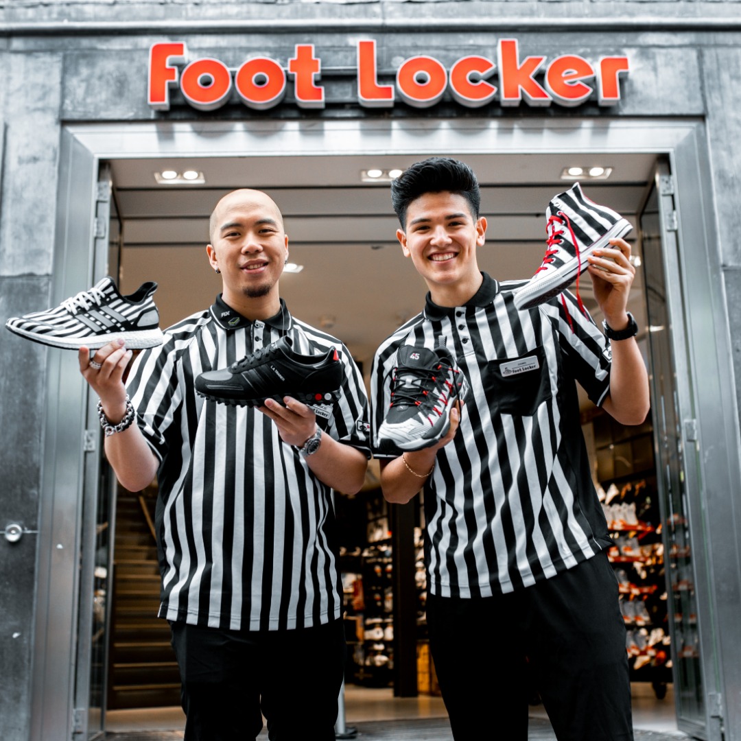 foot locker striped shirt