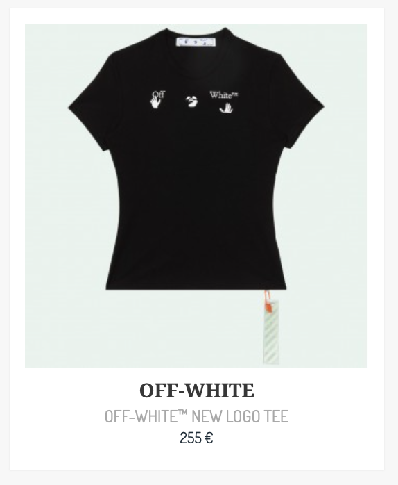 off-white™ logo