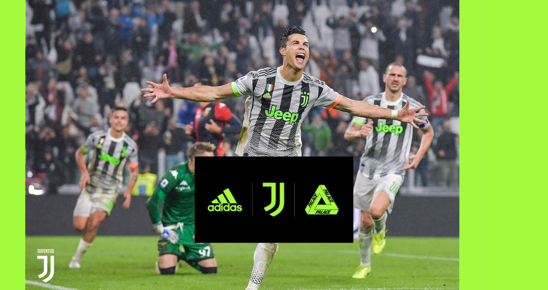 juventus x palace ronaldo