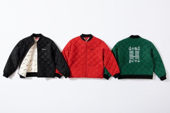 e Supreme x dead prez autunno-inverno 2019