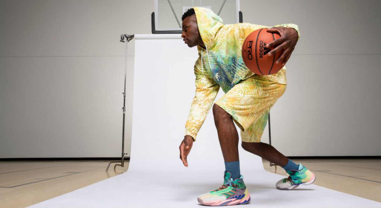 Adidas x Pharrell Williams La tie dye basketball collection