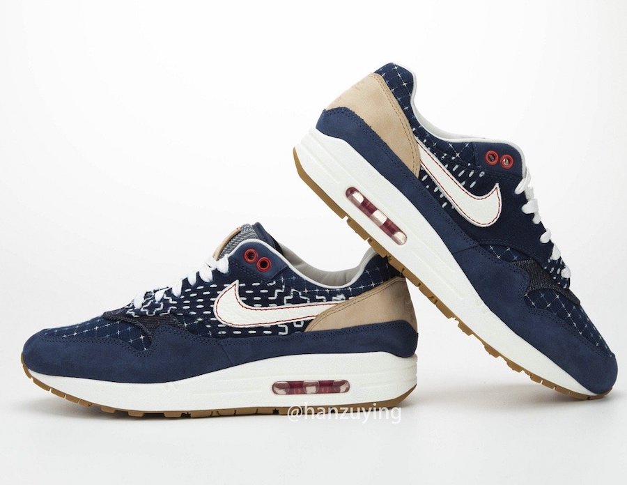 Denham x Air Max 1 la limited edition in uscita quest estate