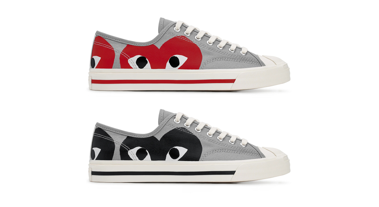 comme des garcons converse jack purcell