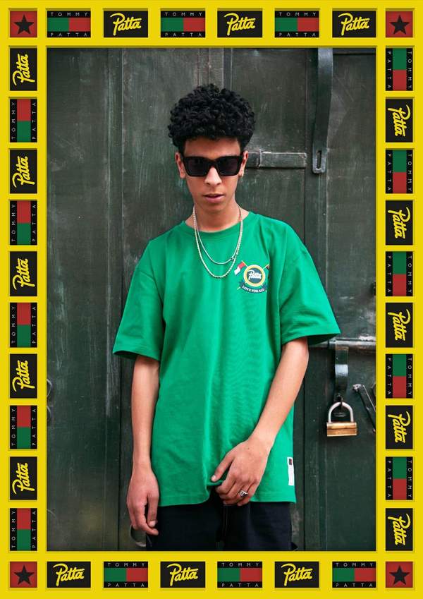 Maglia verde Patta x Tommy