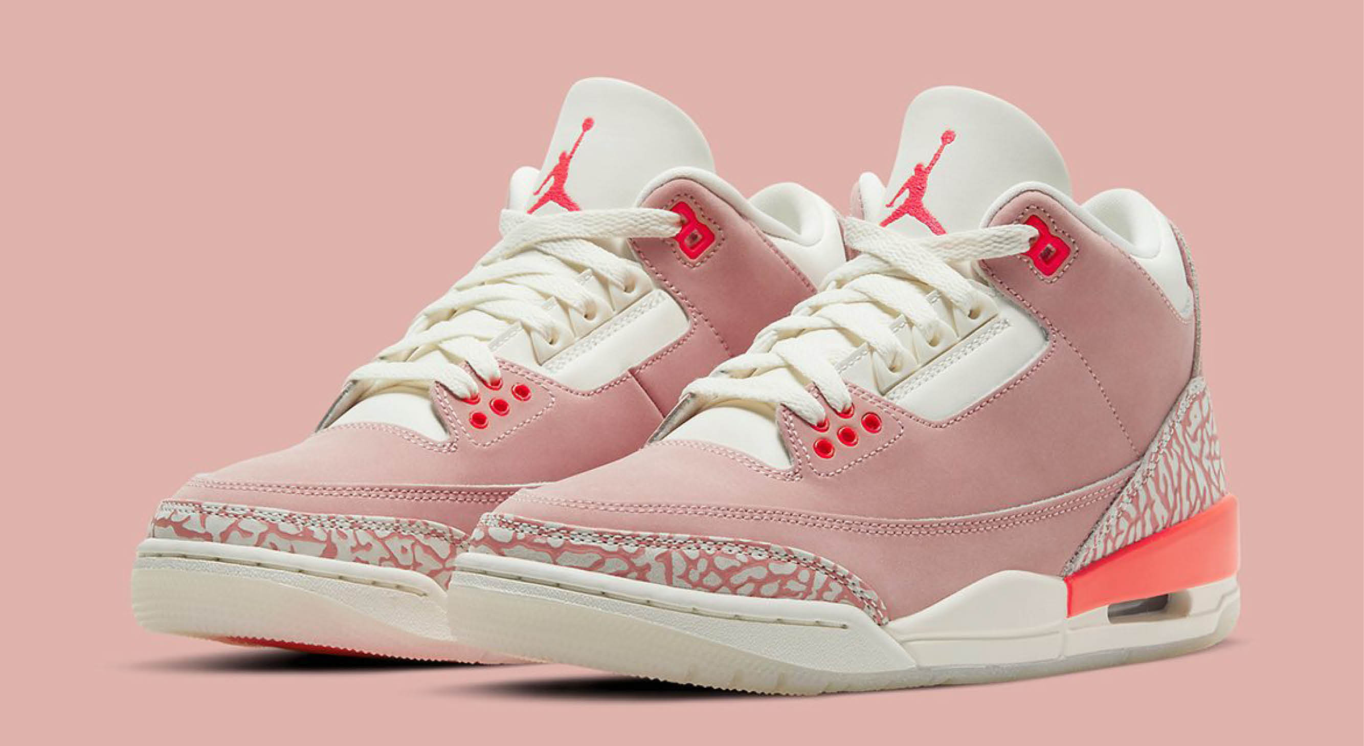 Air Jordan 3 'Rust Pink': novità del brand e prossima all'uscita