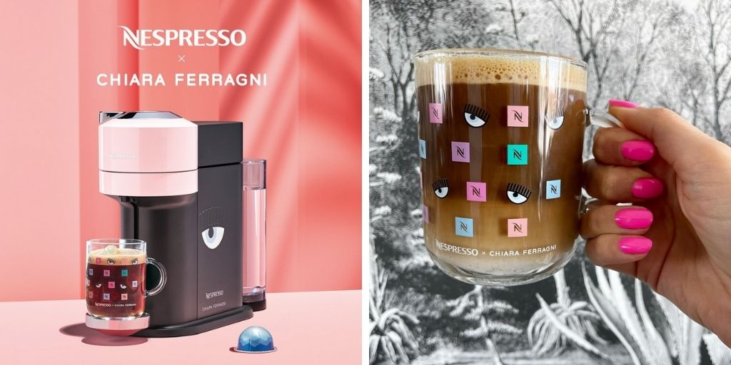 Chiara Ferragni is the new Nespresso testimonial. Wait!