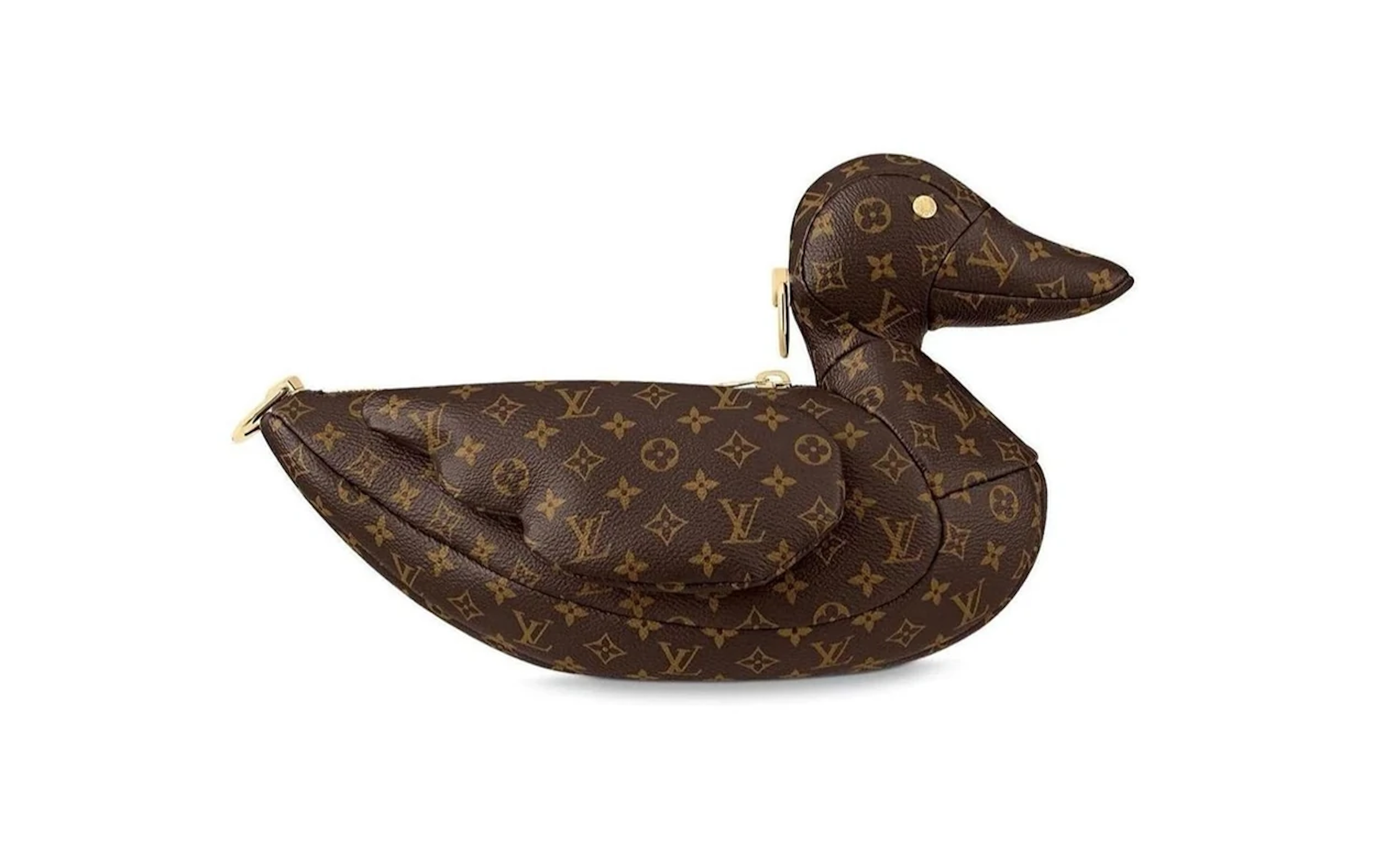 Louis Vuitton x Nigo Duck Figurine Brown in Metal - US
