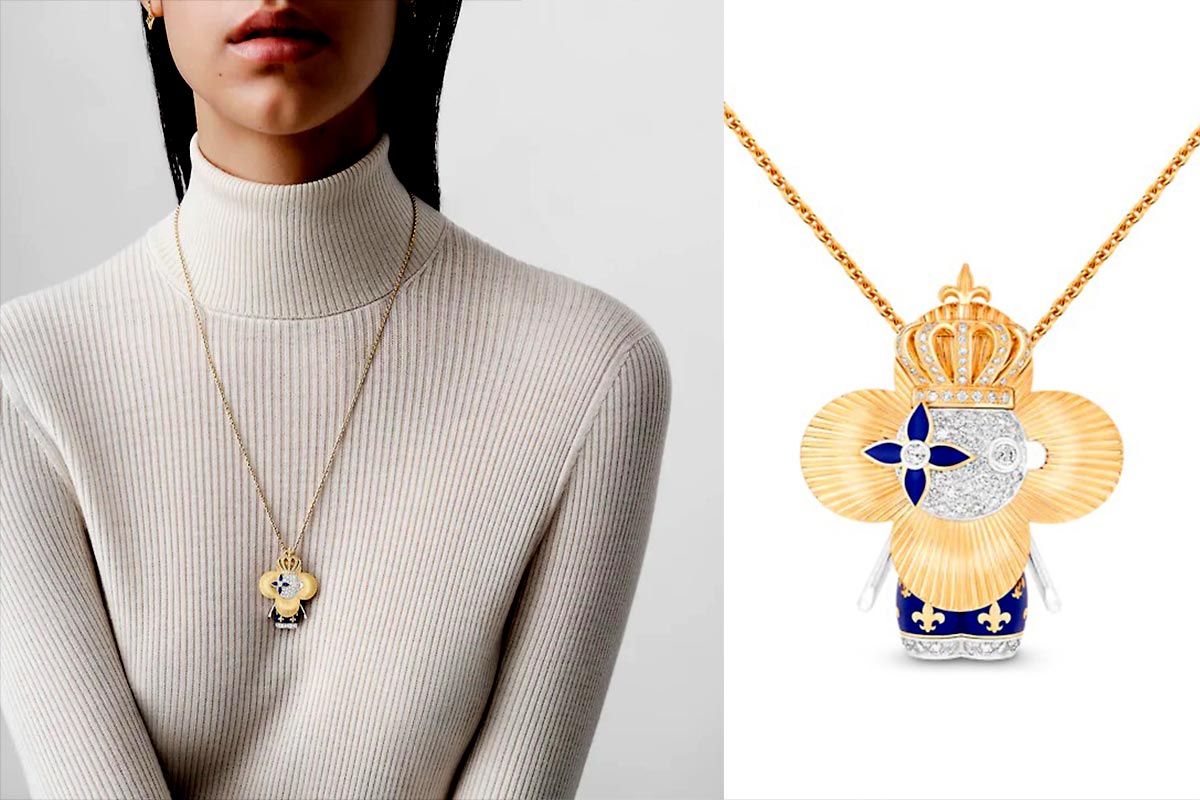 The Louis Vuitton Vivienne becomes a jewel - Wait! Fashion