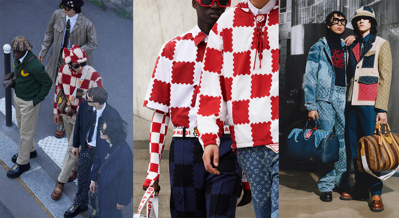 Pre- Spring 2022 collection by Nigo x Louis Vuitton: the first